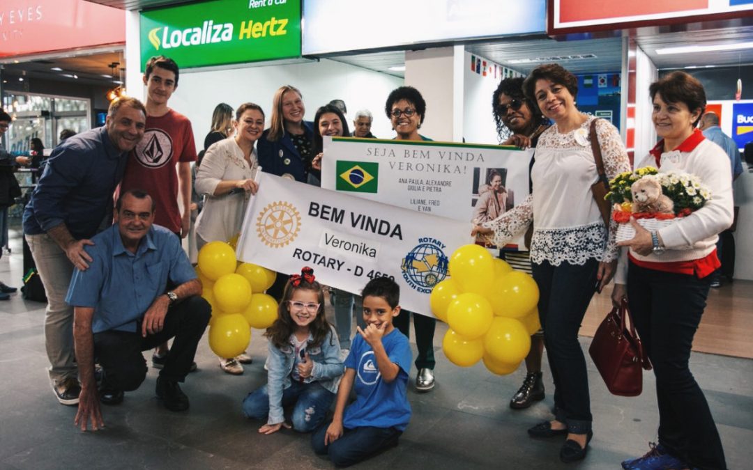 První momenty na letišti v Navegantes