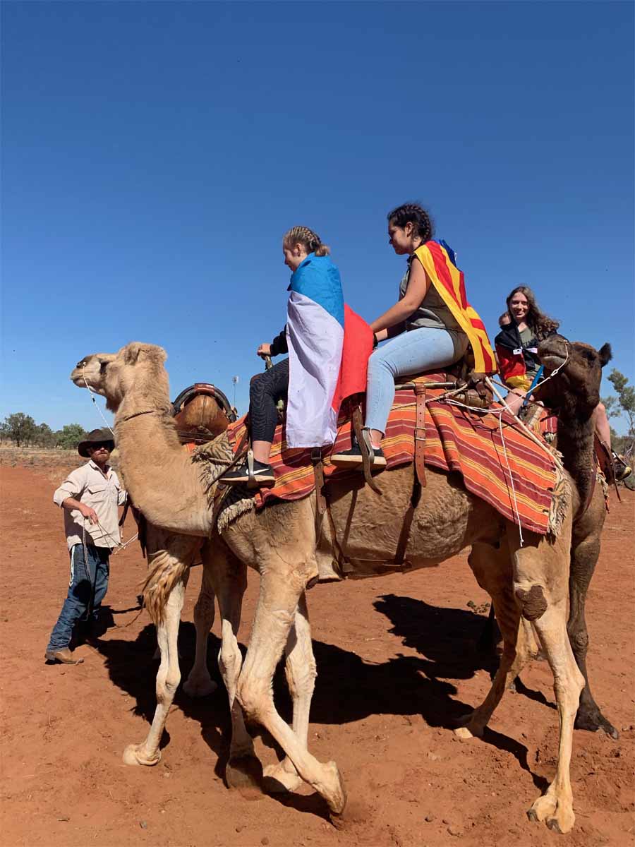 We go camel riding mood