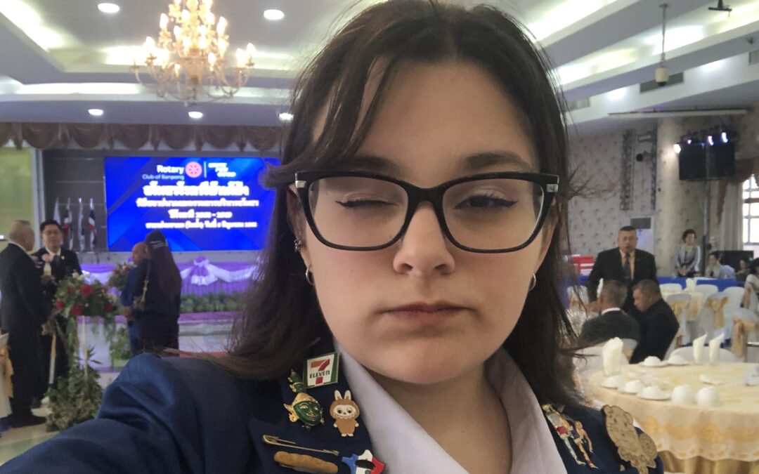 fotka z veľkého Rotary večierku